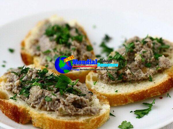 Mushroom and Chestnut Pate with Goat Cheese