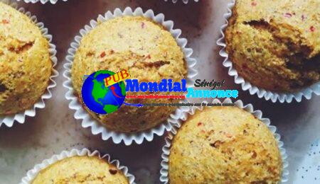 Turmeric-Chili Stoneground Cornmeal Muffins