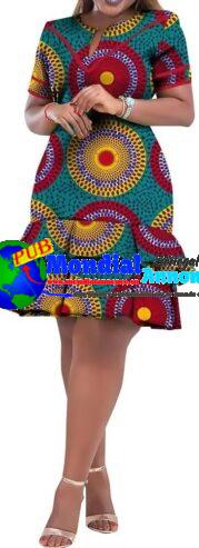 BAZIN RICHE Robes Africaines pour Femmes