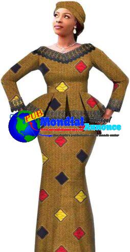 Robe Africaine à la mode, robes longues, robes imprimées africaines Ankara Dashiki