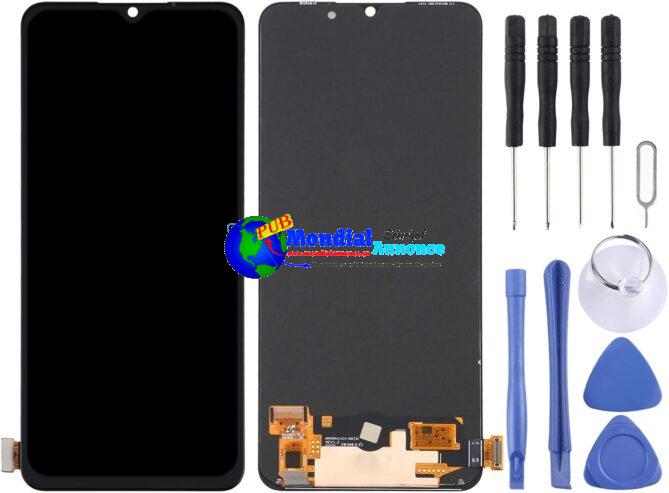 Écran LCD de téléphone Mobile Écran LCD et numériseur AMOLED MATÉRICAUX Assemblage Complet pour Oppo RENO3 CPH2043 / A91 / PCPM00 / CPH2001 / CPH2021 / F15 / Find X2 Lite / CPH2005