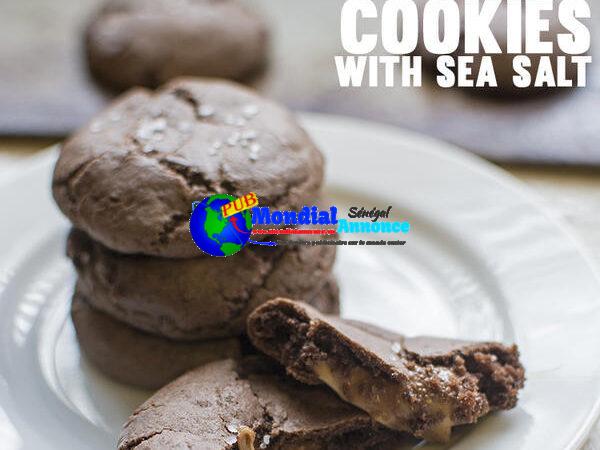 Rolo Cookies with Sea Salt