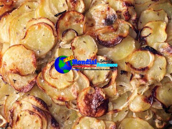 Duck Plump-Potato Galette With Caraway And Candy Onions