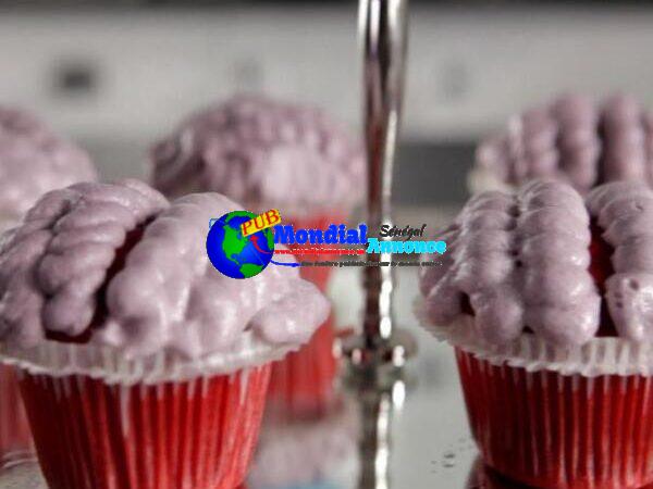 Red Velvet Brains Cupcakes