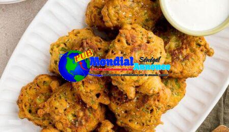 Asparagus Pakoras with Lemony Yogurt Sauce