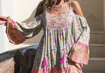 Boho-Inspired-floral-print-rayon-mini-boho-dress-for-women-off-shoulder-V-neck-half-sleeve.jpg