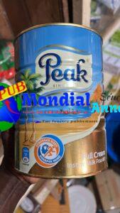 Lait Peak en stock - Carton et poudre | Livraison Dakar et banlieue