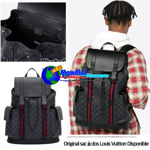 Disponible au 789076442  Sac à dos pour hommes de grande capacité Mode Tendance…