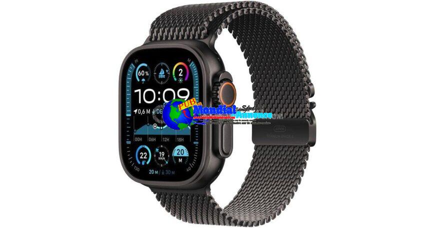 Apple Watch Ultra 2 GPS + Cellulaire 49mm Titane Noir