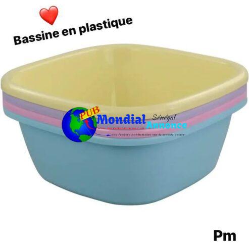 Bassine en plastique à Dakar – Prix discount 1.000 FCFA