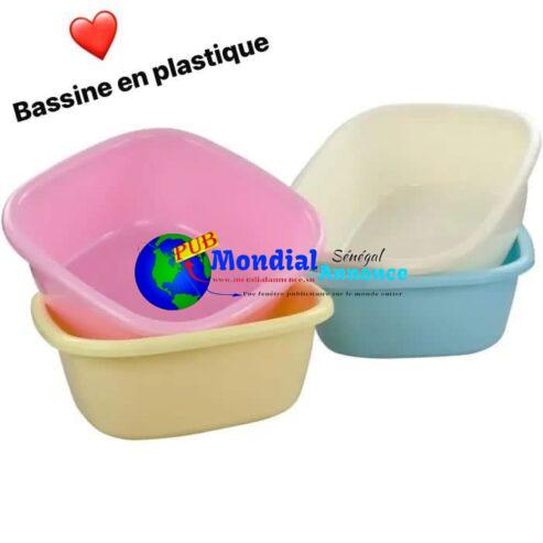 Bassine en plastique à Dakar – Prix discount 1.000 FCFA